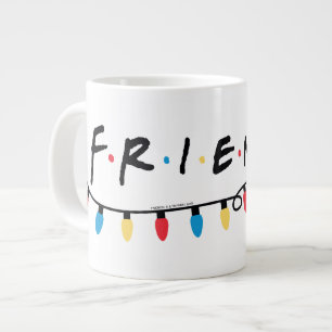 FRIENDS™   Weihnachtsbeleuchtung - Logo Jumbo-Tasse