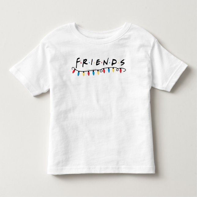 FRIENDS™ | Weihnachtsbeleuchtung - Logo Kleinkind T-shirt (Vorderseite)