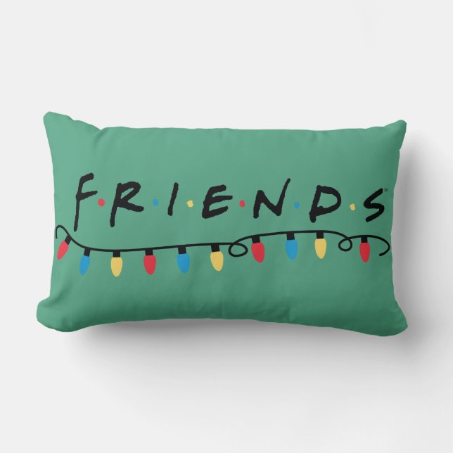 FRIENDS™ | Weihnachtsbeleuchtung - Logo Lendenkissen (Vorderseite)