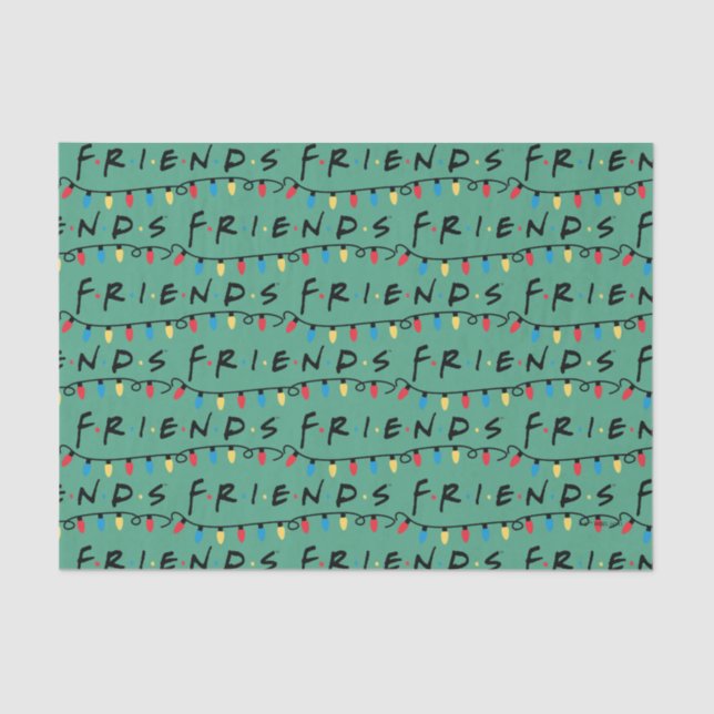FRIENDS™ | Weihnachtsbeleuchtung - Logo Seidenpapier (Vorderseite)