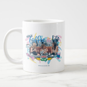 FRIENDS™ Wenn Kaffee das Leben ist Jumbo-Tasse