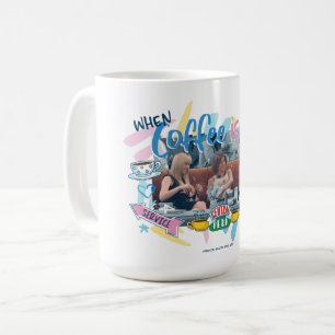 FRIENDS™ Wenn Kaffee das Leben ist Kaffeetasse