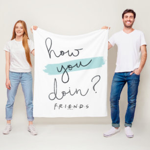 FRIENDS™ Wie geht es Ihnen? Fleecedecke