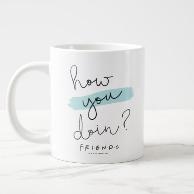 FRIENDS™ | Wie geht es Ihnen? Jumbo-Tasse (Links)
