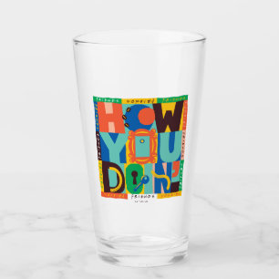 FRIENDS™ Wie Sie tun' - Vibrant Graphic Glas