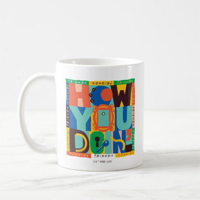 FRIENDS™ | Wie Sie tun' - Vibrant Graphic Kaffeetasse (Links)