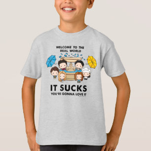 FRIENDS™ Willkommen in der realen Welt Chibi T-Shirt
