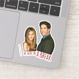 FRIENDS™ Wir waren in einer Pause Aufkleber