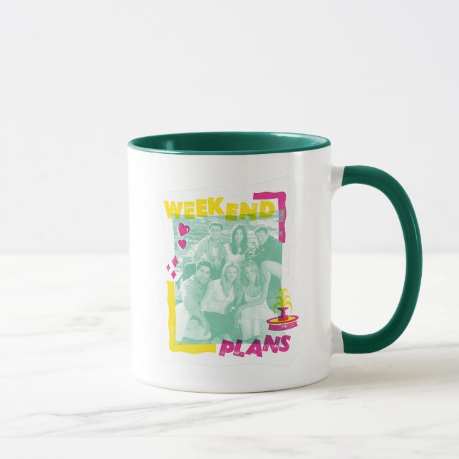 FRIENDS™ | Wochenendpläne Tasse (Rechts)
