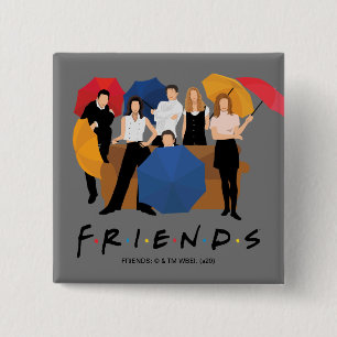 FRIENDS™-Zeichen-Silhouette Button