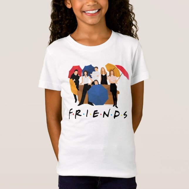FRIENDS™-Zeichen-Silhouette T-Shirt (Vorderseite)