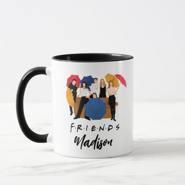 FRIENDS™-Zeichen-Silhouette Tasse (Links)