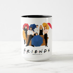 FRIENDS™-Zeichen-Silhouette Tasse