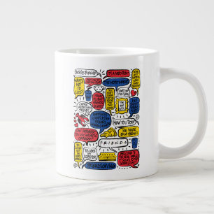 FRIENDS™-Zitate Jumbo-Tasse