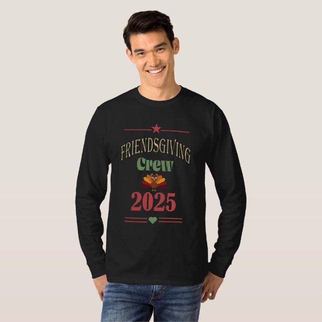 Friendsgiving 2025 T-Shirt  (Vorne ganz)