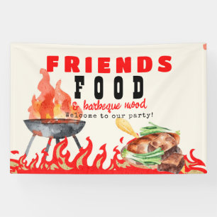 Friendsgiving Potluck GRILLEN Cook Off Erntedank Banner