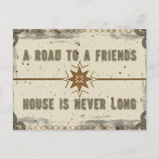 Friendship #2 Postcard Postkarte