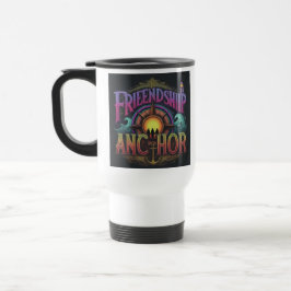 "Friendship Anchor" Reisecoffee Mug. Reisebecher