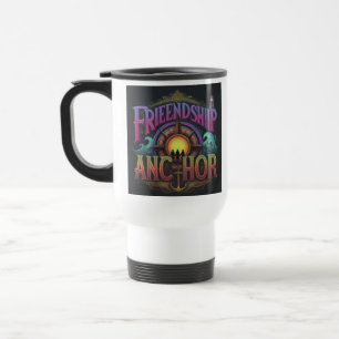 "Friendship Anchor" Reisecoffee Mug. Reisebecher