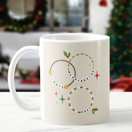 Friendship Bracelets Christmas Party Kaffeetasse