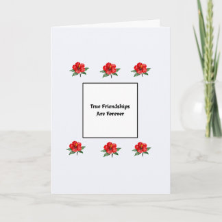 Friendship-Folded Greeting Card Karte