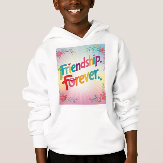 Friendship Forever T - Shirt Design (Zazzle) Zeige (Vorderseite)