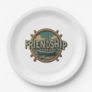 Friendship Harbor Pappteller