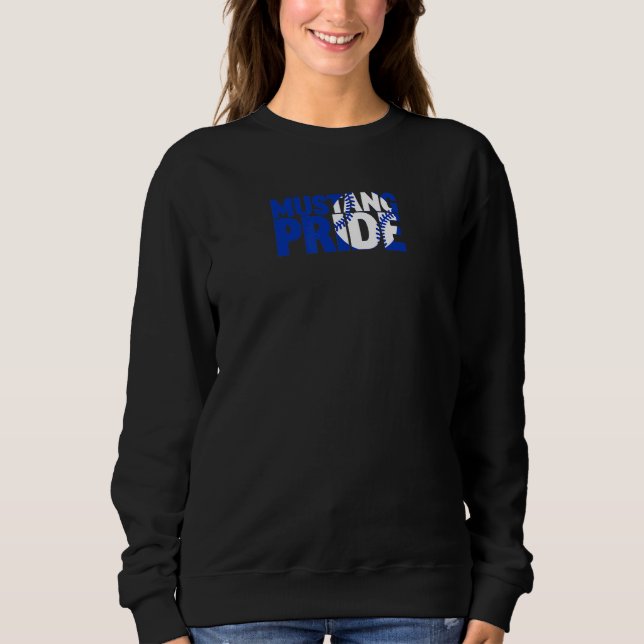 Friendswood Mustangs Baseball_1 Sweatshirt (Vorderseite)
