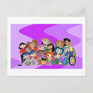 Friendz Postcard Postkarte