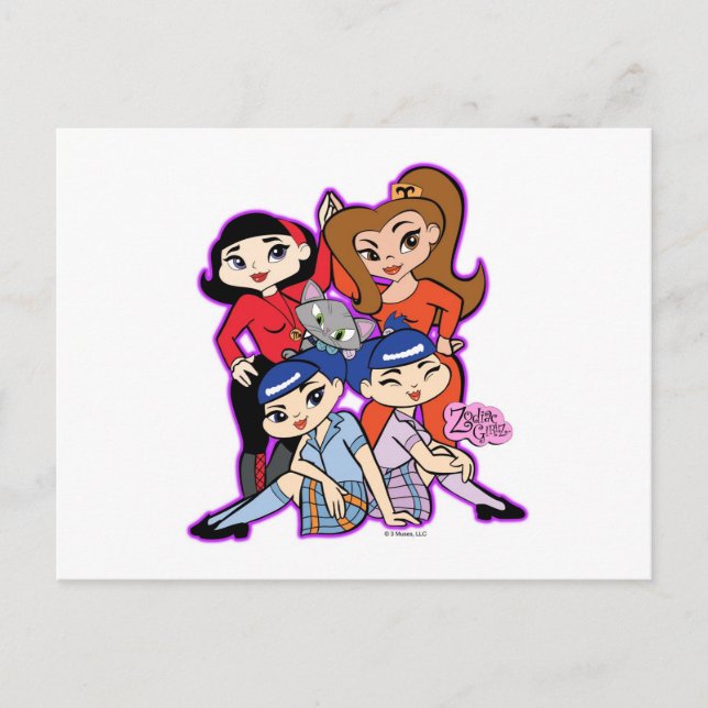 Friendz Postcard Postkarte (Vorderseite)