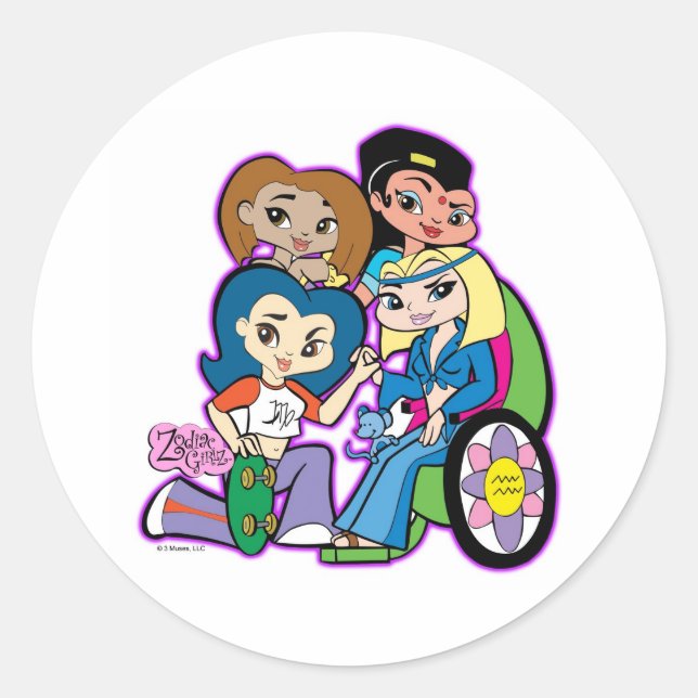 Friendz Stickers (Vorderseite)