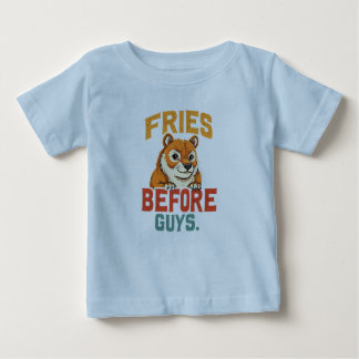 "Fries Before Typ" Baby T-shirt