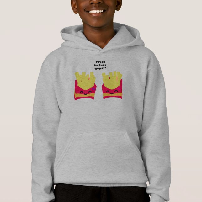 Fries Before Typ! Hoodie (Vorderseite)