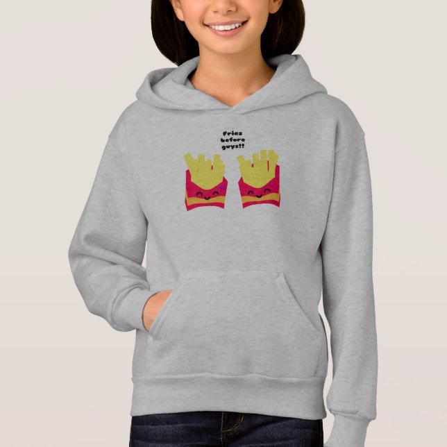 Fries Before Typ! Hoodie (Vorderseite)