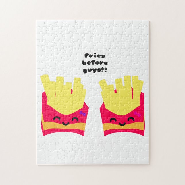 Fries Before Typ! Puzzle (Vertikal)