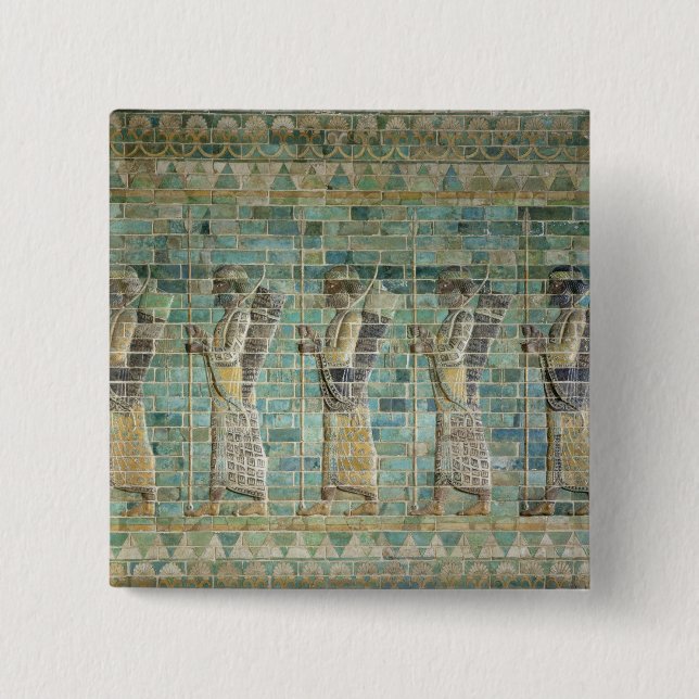 Fries der Bogenschützen Button (Vorderseite)