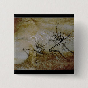 Fries der Rotwild, c.17000 BC Button