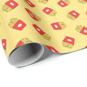 Fries Geschenkpapier