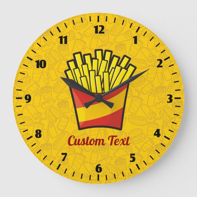 Fries Große Wanduhr (Vorderseite)