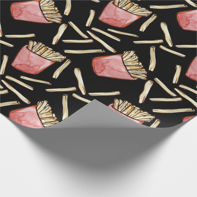Fries sind phantastisch geschenkpapier (Ecke)