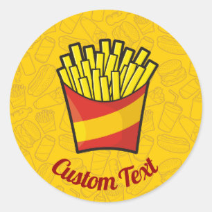 Fries Sticker