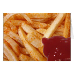 Fries und Ketchup