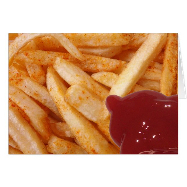 Fries und Ketchup (Vorderseite (Horizontal))