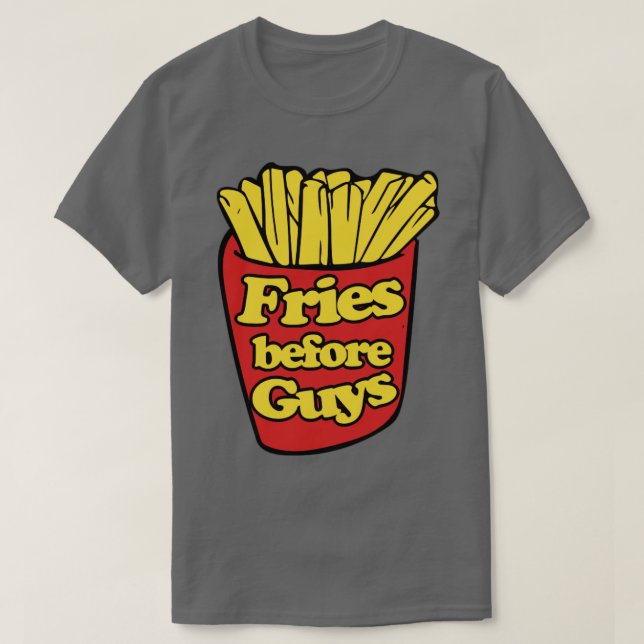 Fries vor Typ T-Shirt (Design vorne)