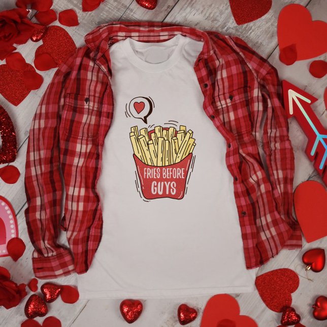 Fries vor Typ T-Shirt (Von Creator hochgeladen)