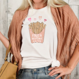 Fries vor Typ Valentinstag T-Shirt