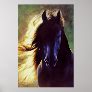 ‚Friesian Glow‘ Poster