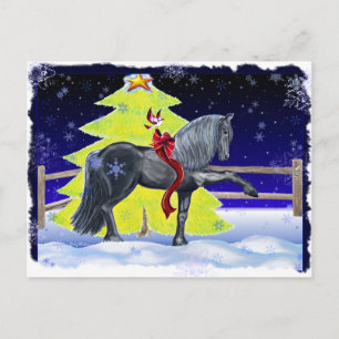 Friesian Holiday Feiertagspostkarte