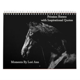 Friesian Horse Inspiration Calendar Kalender