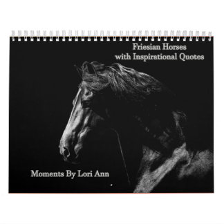 Friesian Horse Inspiration Calendar Kalender